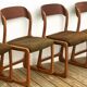 Baumann sleigh chairs