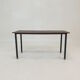 Bench in Teak with Brass Feet, Italy, 1950s