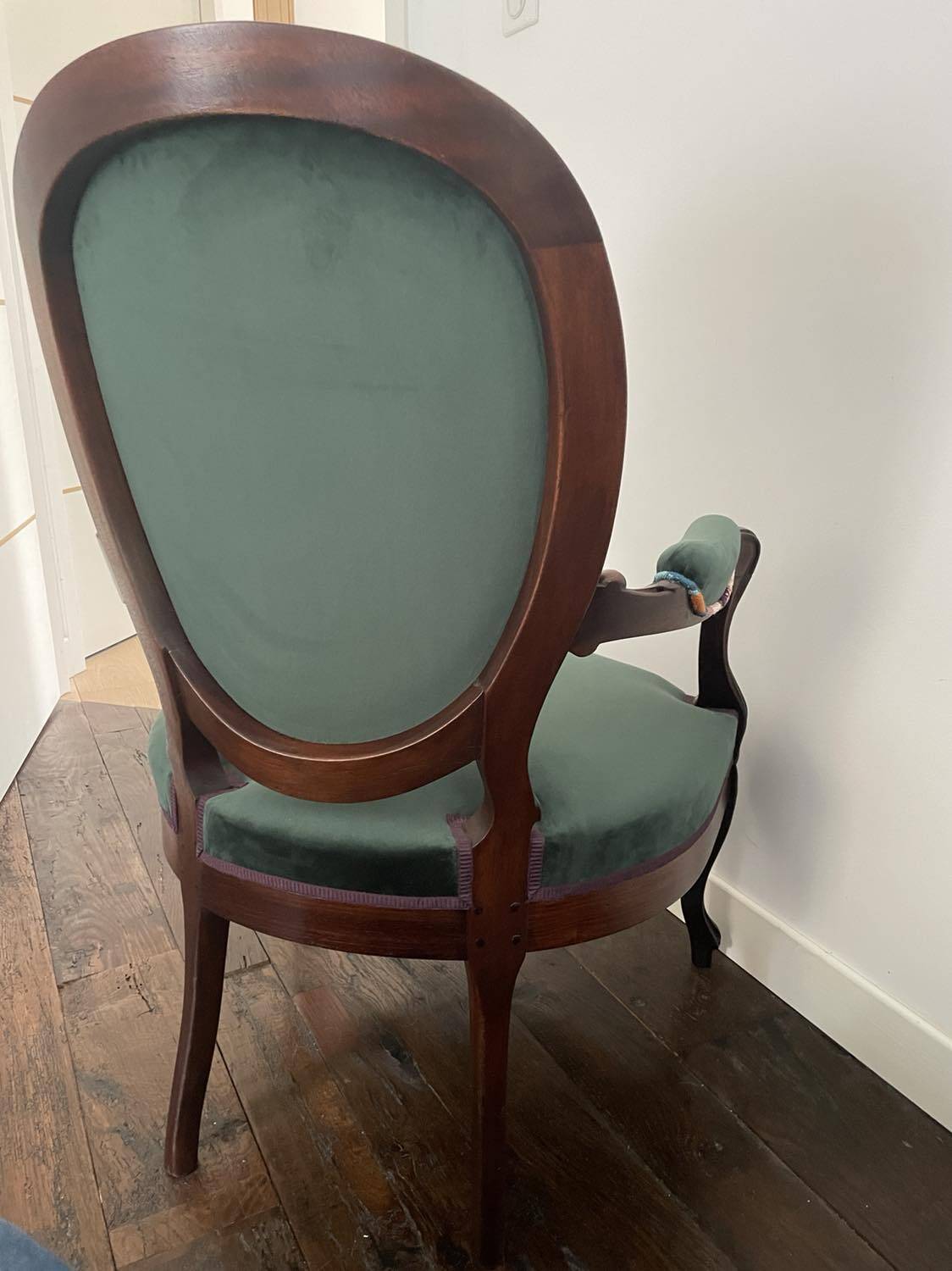 Louis Philippe armchair in rosewood