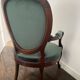 Fauteuil Louis Philippe en palissandre