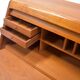 Teak Secretary by Dyrlund denmark 1960s desk Vintage Mid Century 
