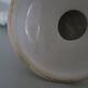 Rooster St Clément Pompadour candle holder White earthenware 27 cm