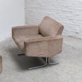 Pair of 'Caracas' lounge chairs by Pierre Guariche for Meurop, 1967