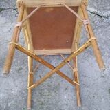 Rattan wicker sofa tip table