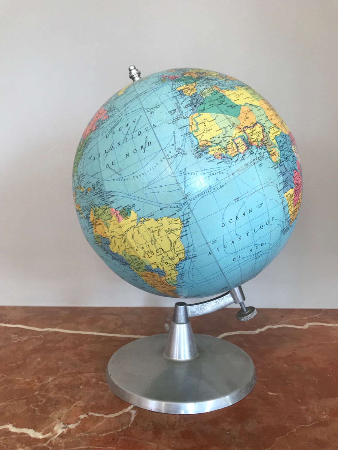 Vintage 1960s globe