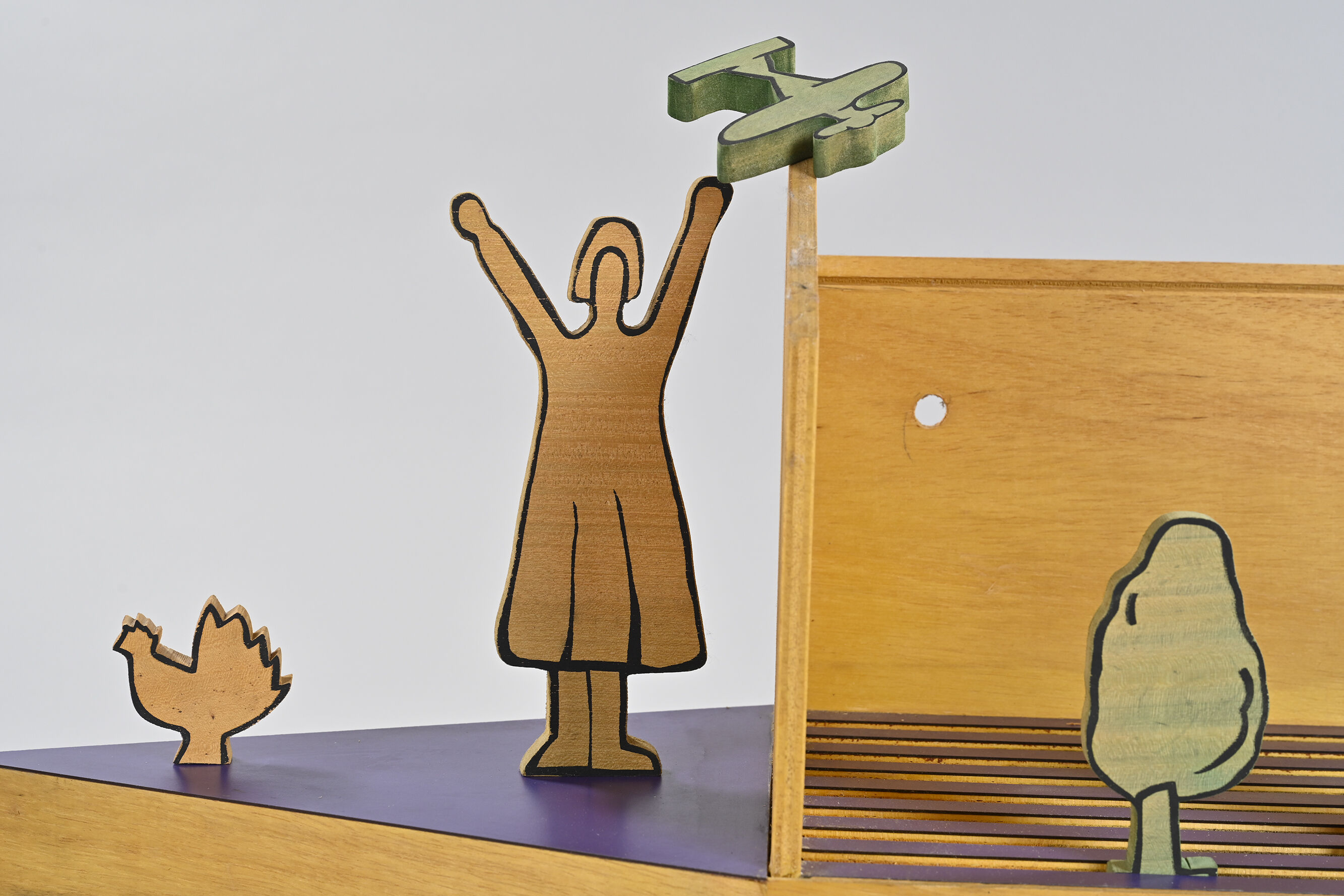 Arche de Noé, par Ugo Nespolo, 1973
