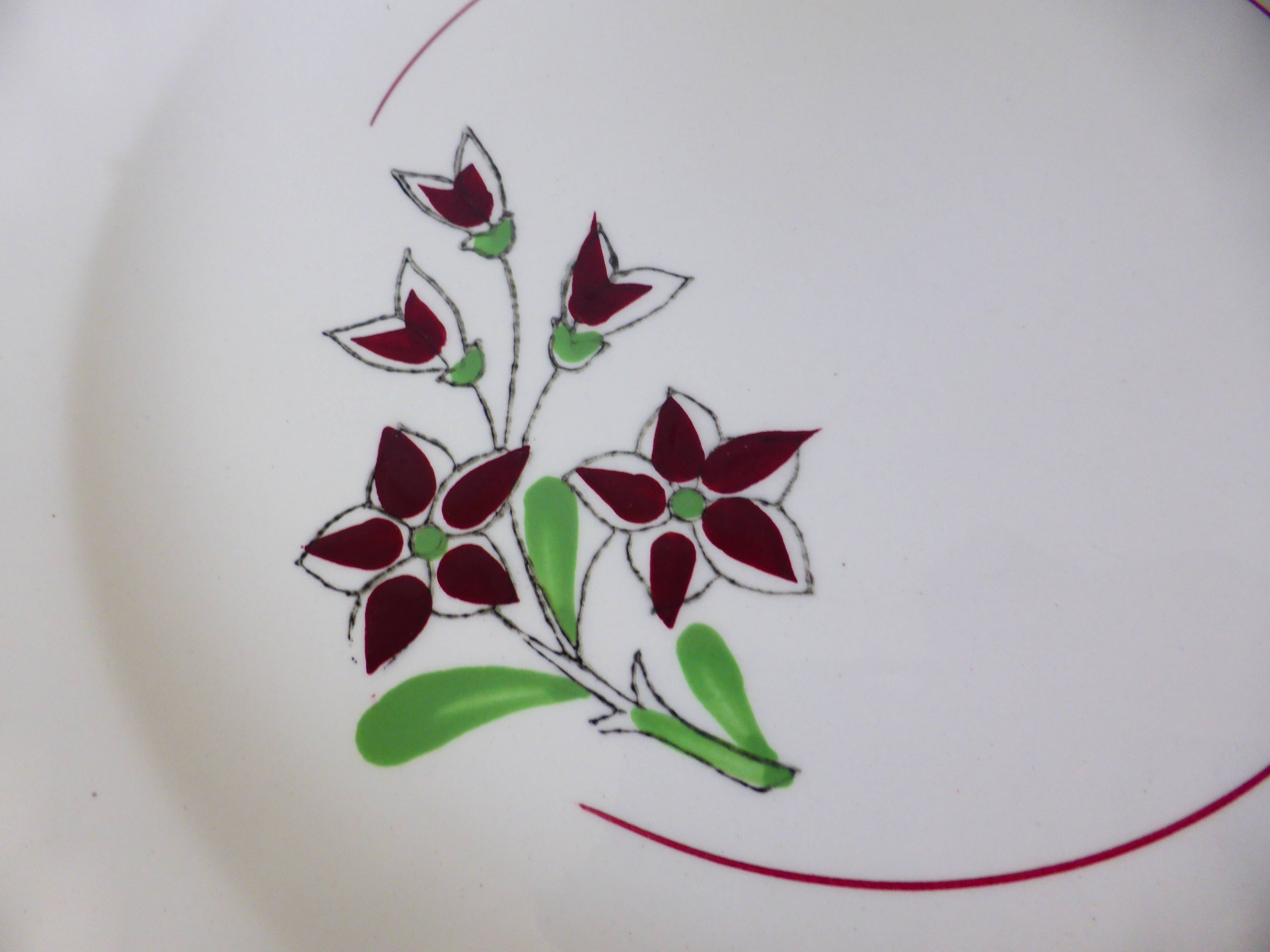 4 flat plates from Salins 210656