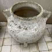 Jardinière marmite,  fibrociment 60’S