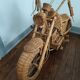 Rattan motorcycle Harley Davidson rattan