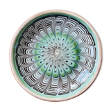 Romanian handicraft ceramic plate