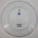 Puiforcat Raynaud, dessert plate model Chen Yang, silver rim.