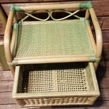 Bamboo headboard and its 2 bedsides