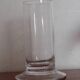 White glass cylindrical vase