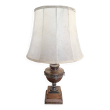 Lampe amphore en bois massif - Style 1er empire.