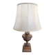 Amphora lamp in solid wood - First Empire style.