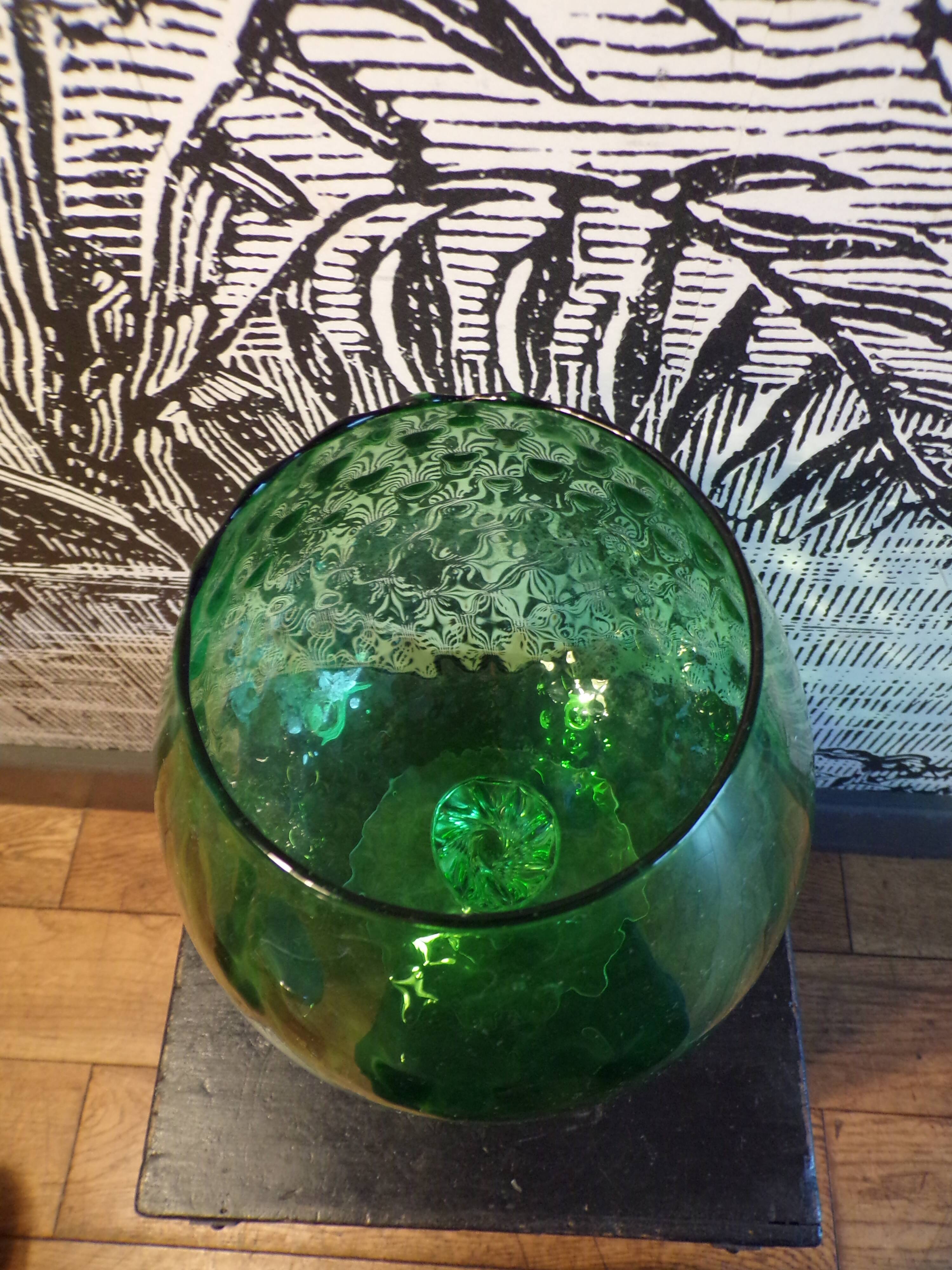 Vase empoli vert