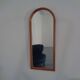 Large Cathedral Teak Mirror by Kai Kristiansen for Vildbjerg Møbelfabrik, 1960s