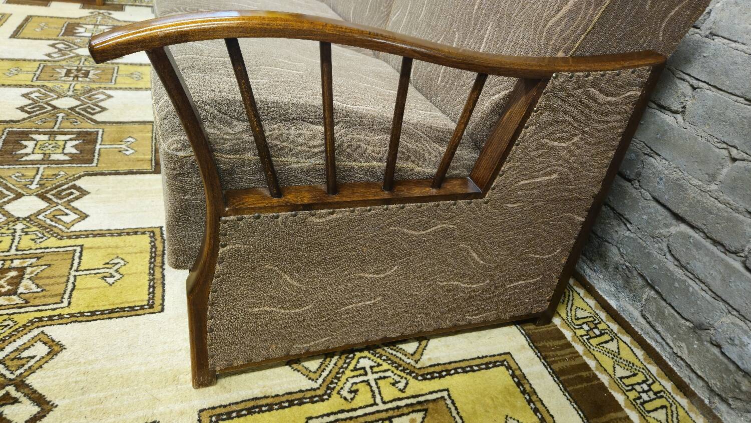 Daybed, vintage 1950s sofa bed