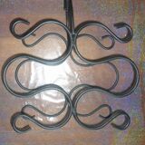 Door bottles in wrought iron