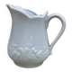Small white porcelain milk jug