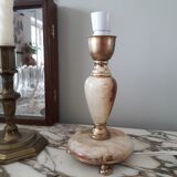 Onyx lamp base