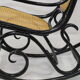 Year 1930 thonet rocking chair model n ° 10