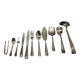 Silver plated cutlery set, Fionnet François, mid-20th century, 149 pieces with boxes