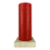Red stone and fibreglass lamp, vintage