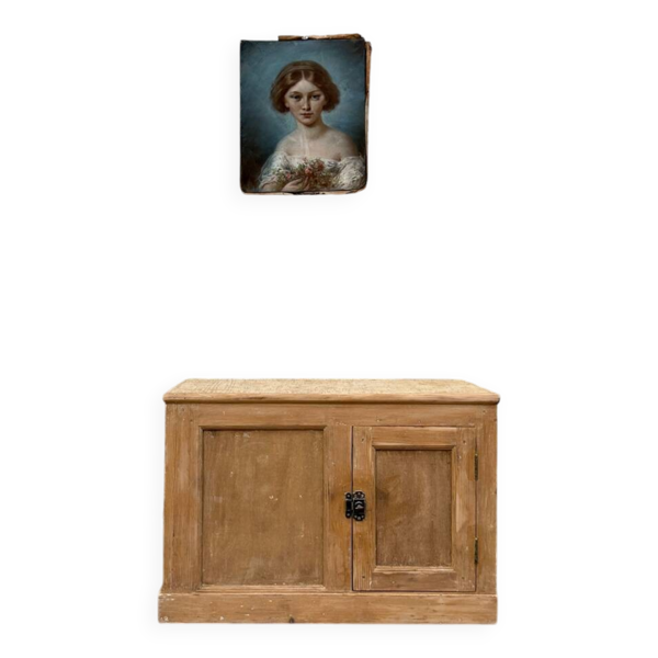 Buffet bas de campagne, rénové