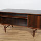 Mid-Century Freestanding Rosewood Desk, 1960s