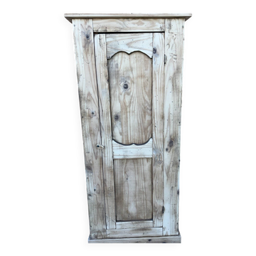 Meuble bonnetiere  Parisienne en peuplier Brut vintage 