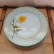 4 vintage porcelain plates