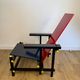 Red and Blue Chair in the Style of Gerrit Rietveld – De Stijl Movement