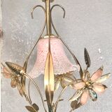 Pale pink flowering chandelier