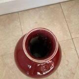 Vase Chine sang de bœuf ancien