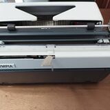 Olympia Monica white typewriter
