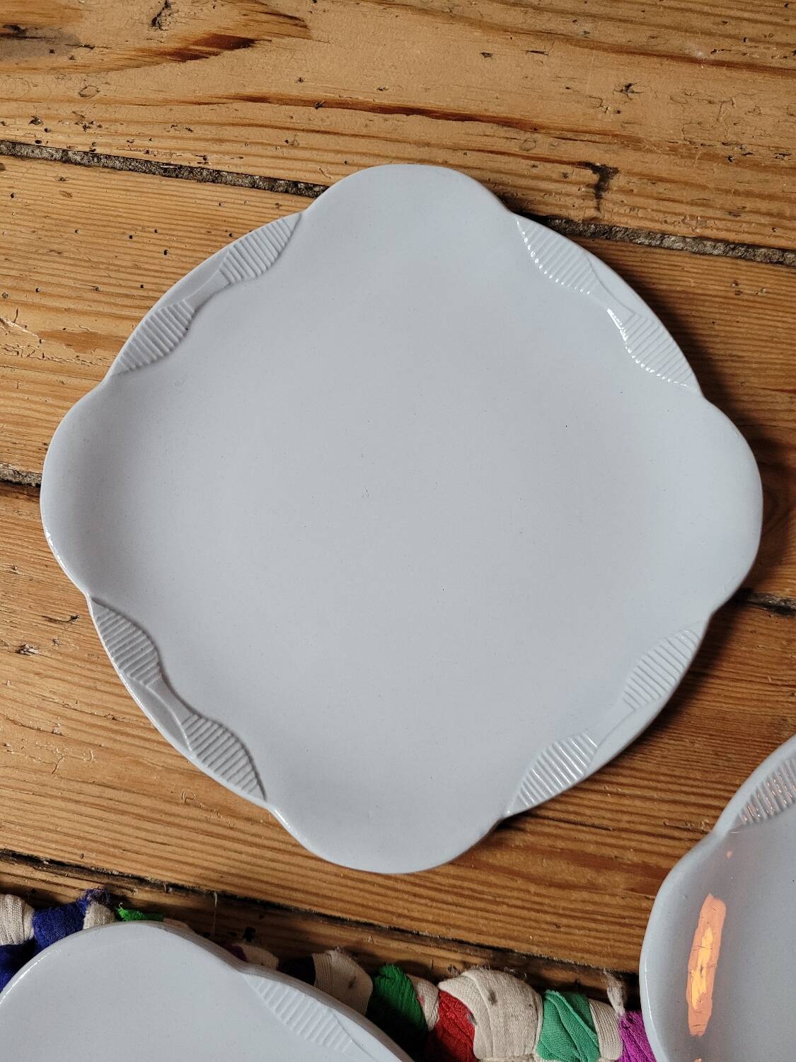 Lot de 3 assiettes à dessert MDL Hamage