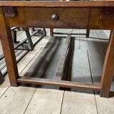 Oak farmhouse table