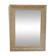 Miroir rectangulaire avec son cadre décoré