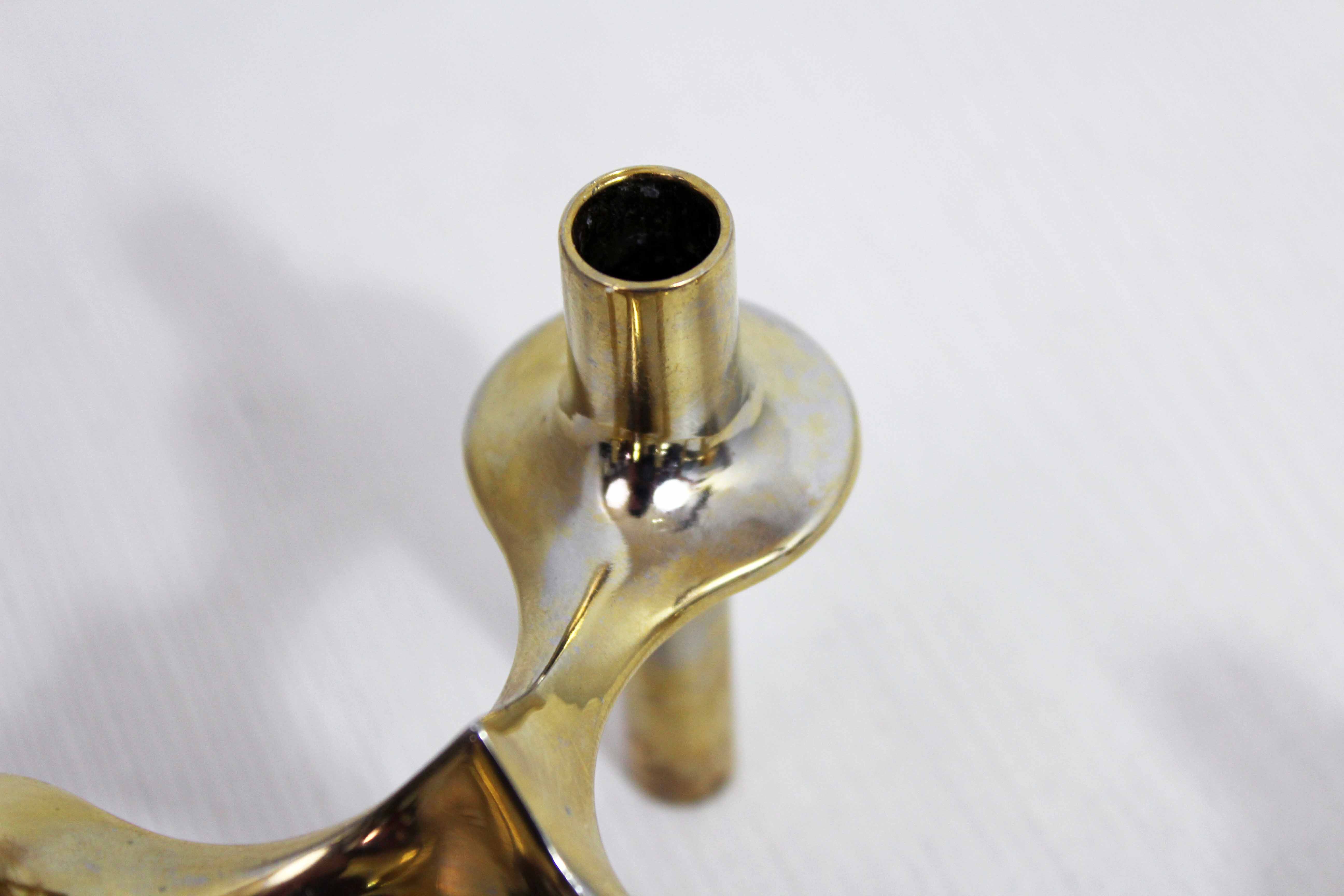 Set of 3 modular nagel candle holders