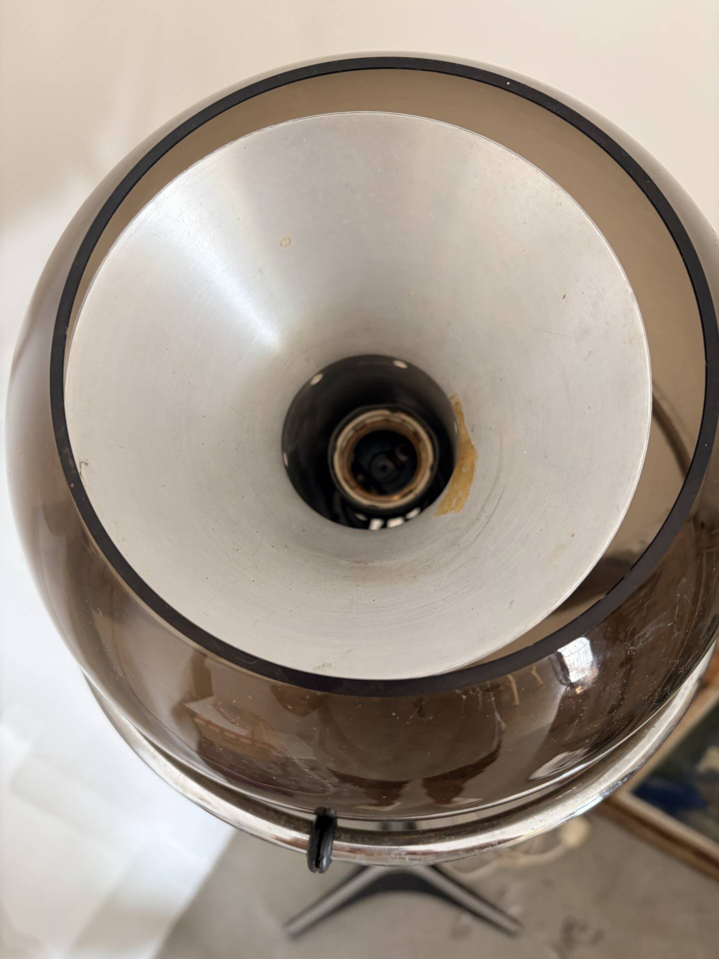 Lampadaire vintage Raak globe 2000