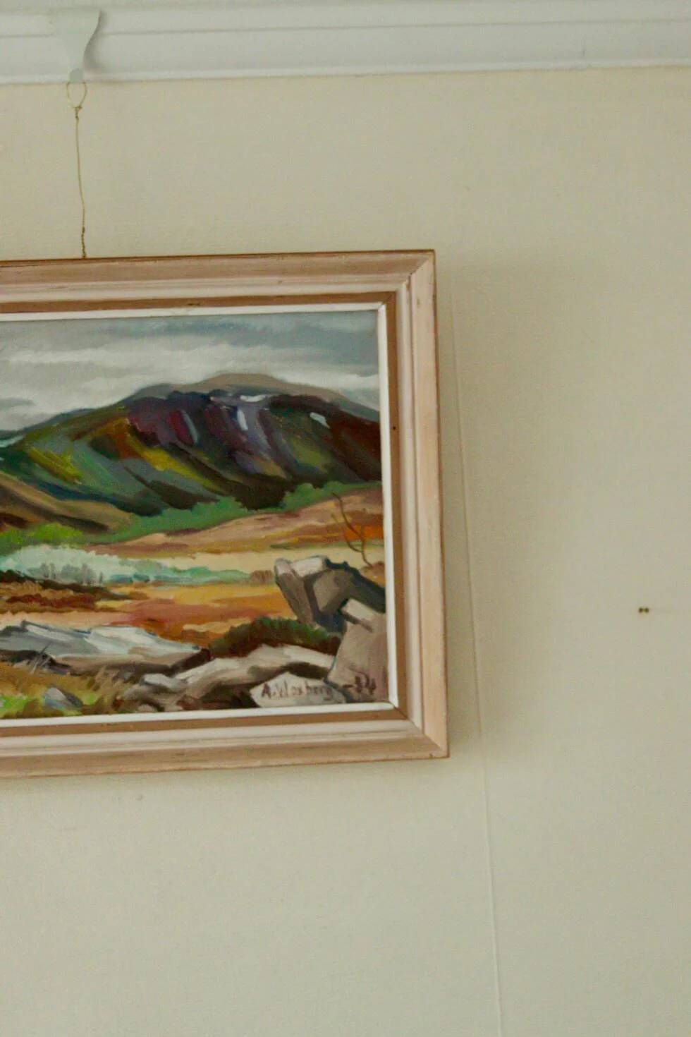 "Landscape with Mountain" A Woxberg