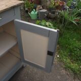 Parisian buffet painted late 19th debut 20th