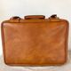 Vintage imitation leather suitcase