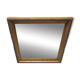 Small old mirror in wood and gilded stucco