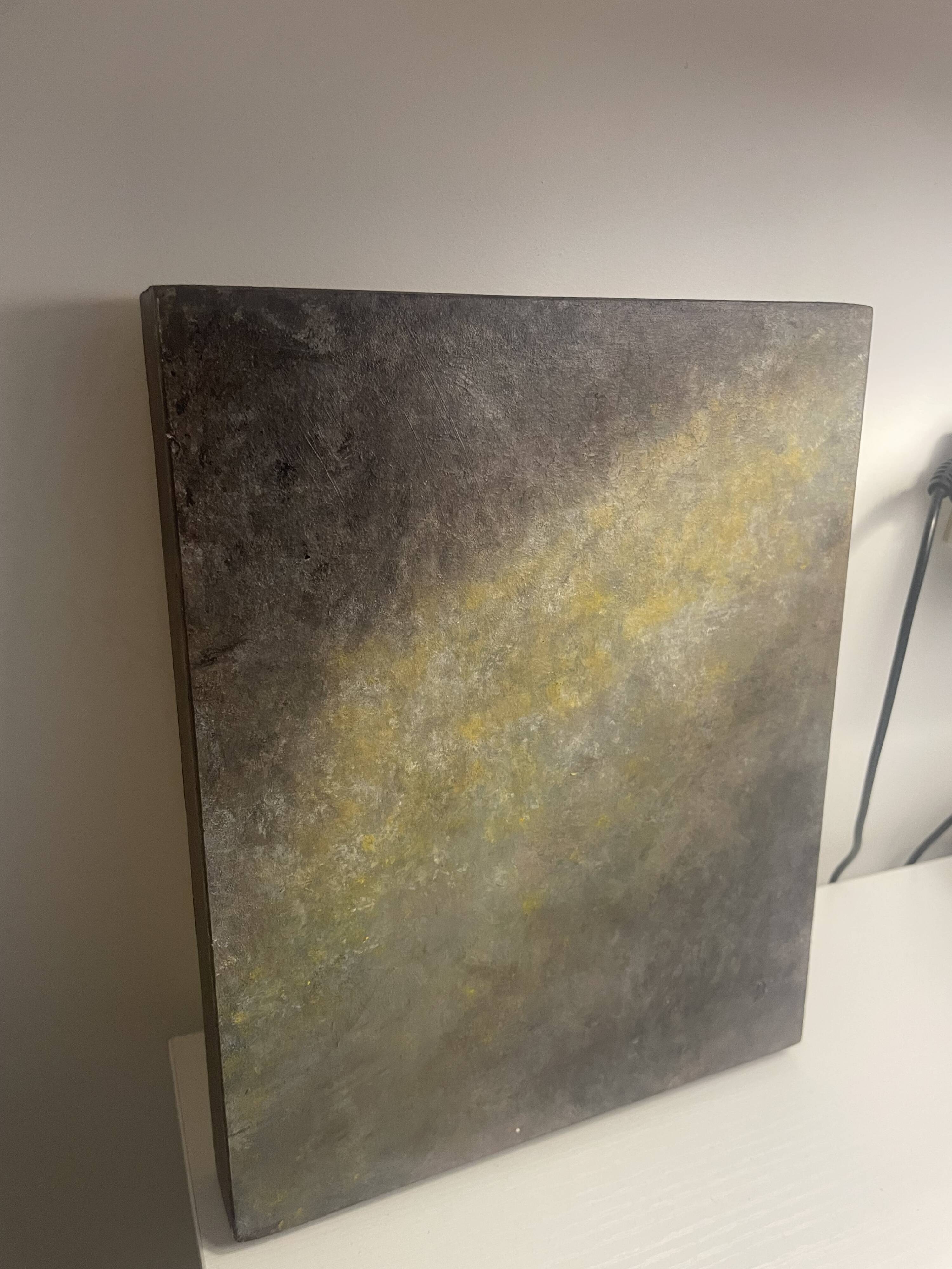 Acrylic paint on wood