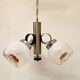 Vintage Mazzega Murano Glass Chandelier: Mid-Century Italian Pendant Light