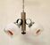 Vintage Mazzega Murano Glass Chandelier: Mid-Century Italian Pendant Light
