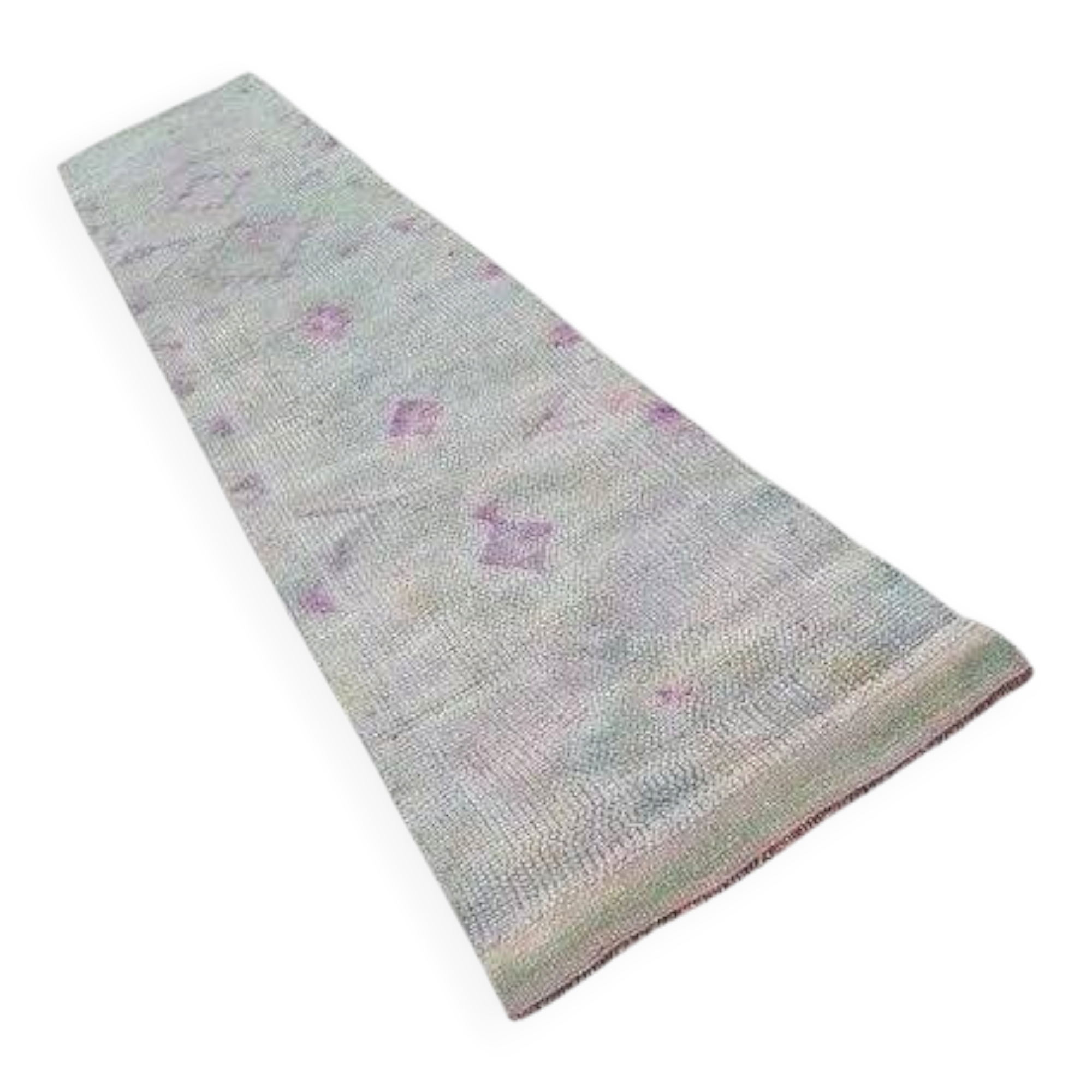 Vintage Turkish hallway rug 78x351 cm