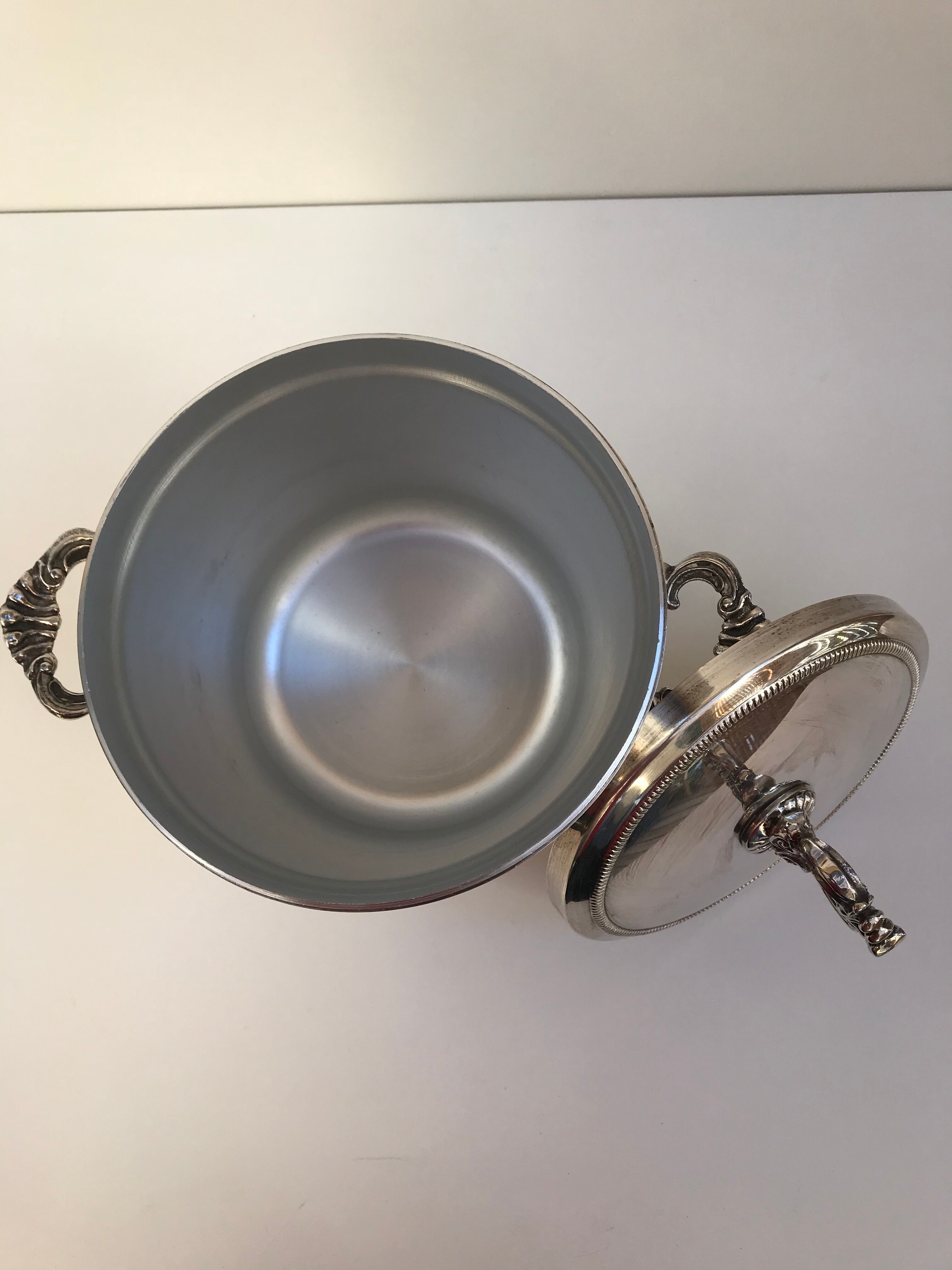 Bossi silver ice bucket